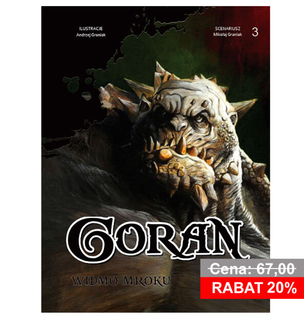 Komiks GORAN - Widmo mroku